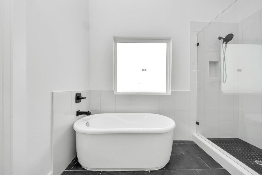 Primary bathroom Primary bathroom