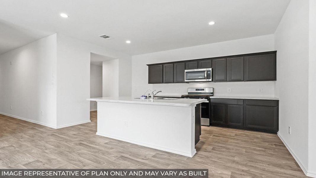 Furnished interior view inside a new home in Presswoods, Splendora (Image 3).