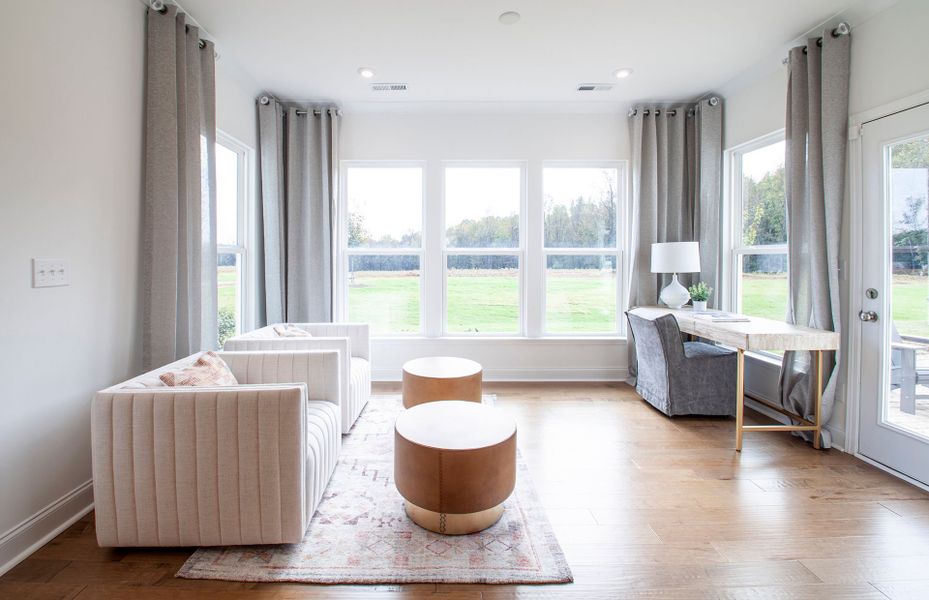 Optional Sunroom off of Gathering Room and Kitchen