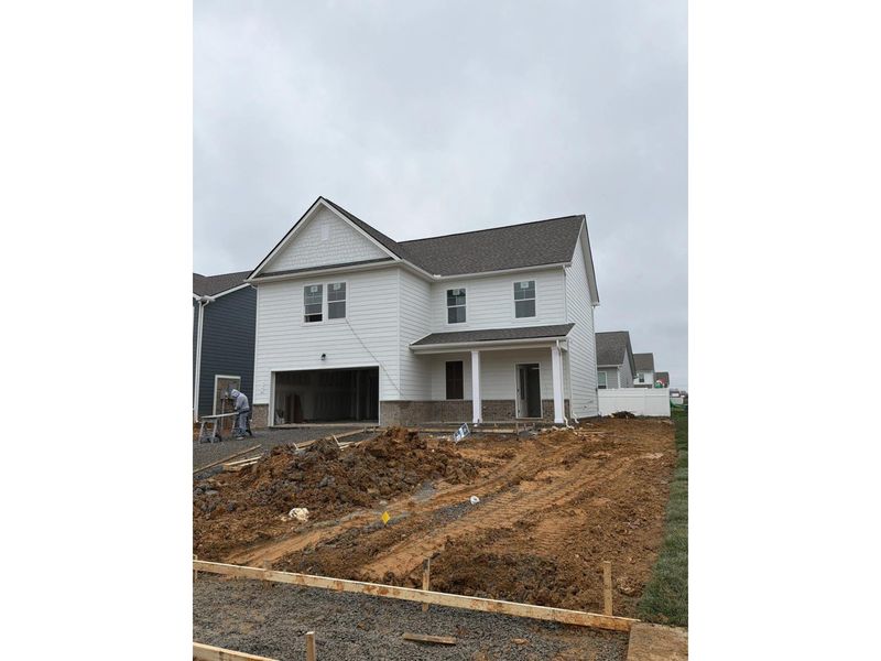 In-progress construction of a new home in Sage Farms, White House, TN (Image 29). In-progress construction of a new home in Sage Farms, White House, TN (Image 29).