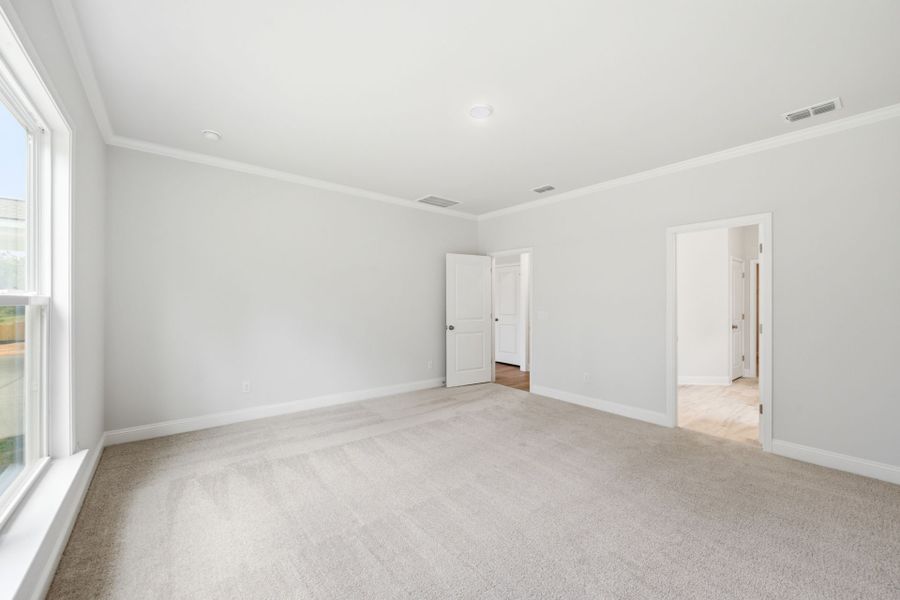 Spacious, unfurnished interior of a new home in Carriage Estates, Lexington (Image 36). Spacious, unfurnished interior of a new home in Carriage Estates, Lexington (Image 36).