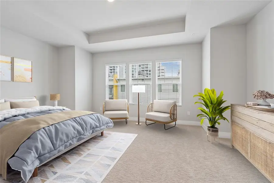 Furnished interior view inside a new home in Towns at Union, St. Petersburg (Image 5). Furnished interior view inside a new home in Towns at Union, St. Petersburg (Image 5).