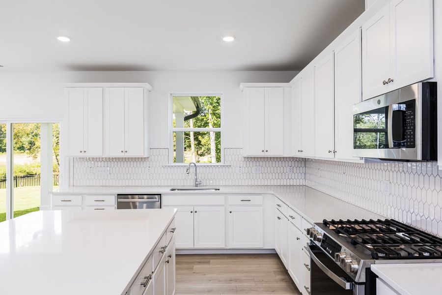 Representative furnished interior of a home built from the Harper by Taylor Morrison in Camden Place, Angier (Image 3).