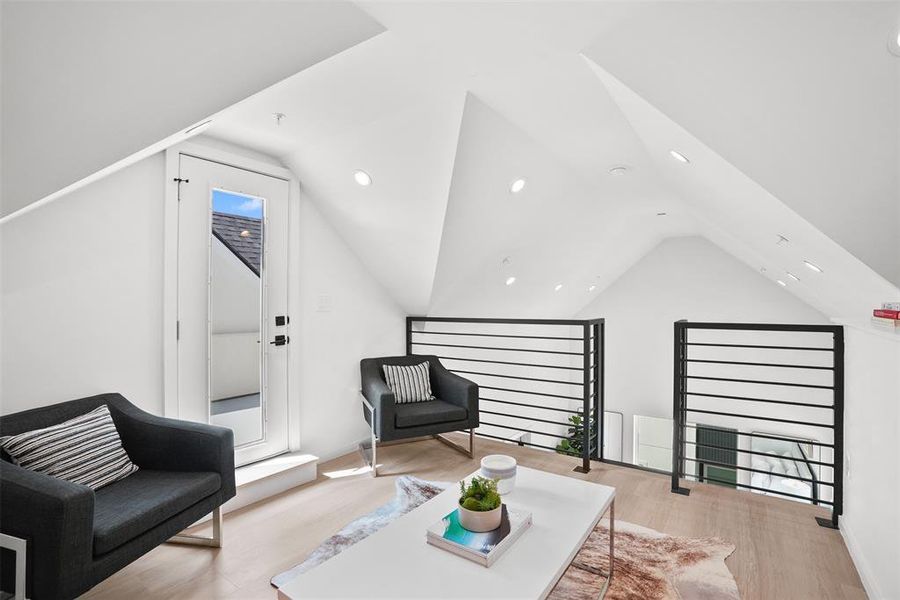 Furnished interior view inside a new home in , Dallas (Image 4).