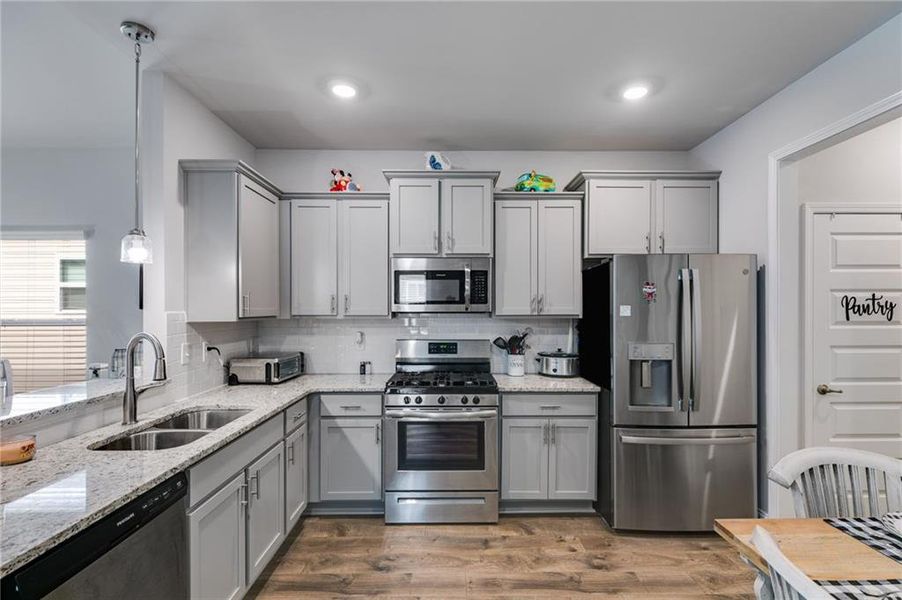 Furnished interior view inside a new home in Windmill Park, Carrollton (Image 6).