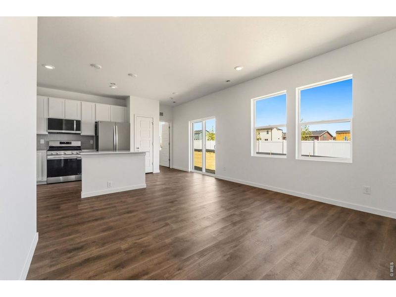 Spacious, unfurnished interior of a new home in Liberty Draw, Evans (Image 13).