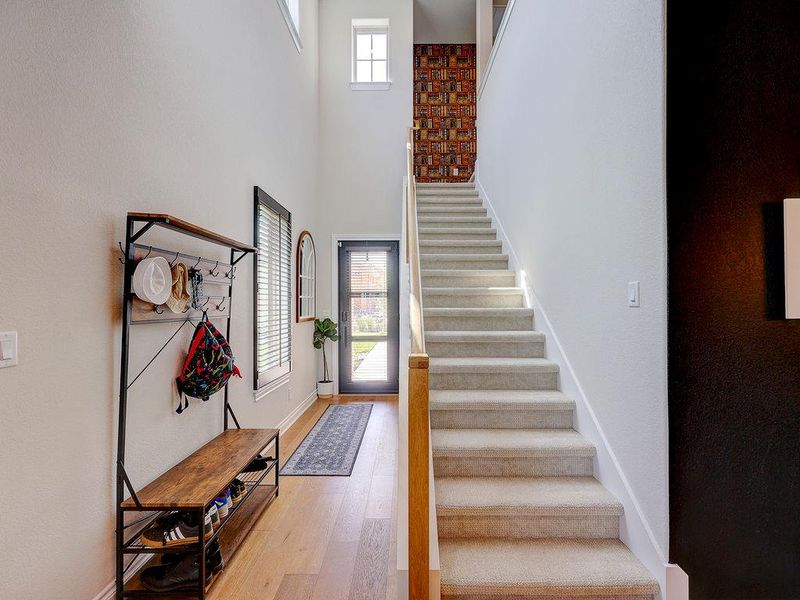 Furnished interior view inside a new home in , Liberty Hill (Image 32).
