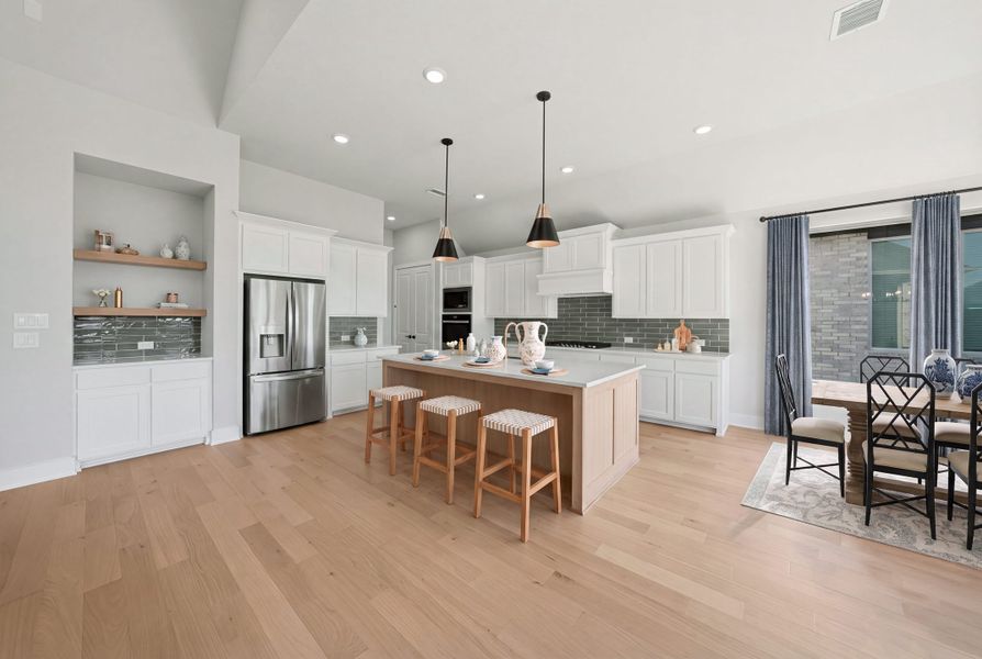 Furnished interior view inside a new home in The Homestead - 62', Rockwall (Image 14).