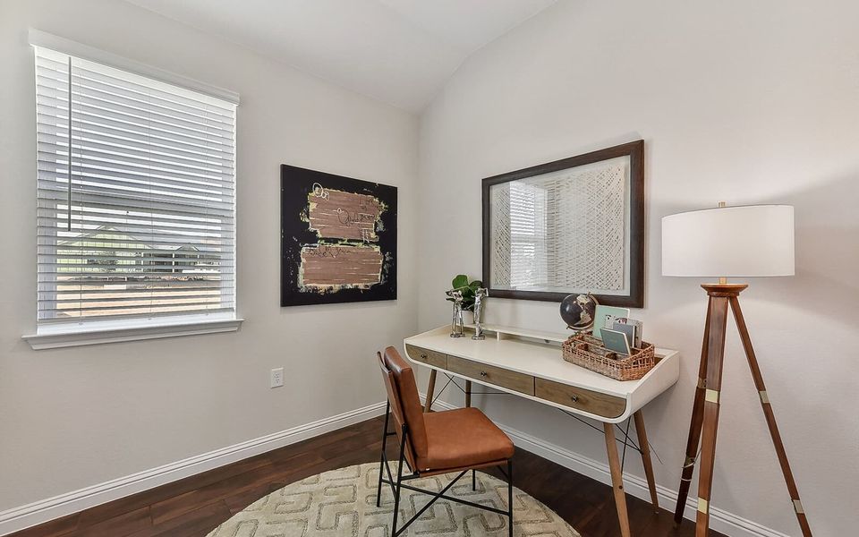 Representative furnished interior of a home built from the Pomona by Brookfield Residential in Traditional at Kissing Tree, San Marcos (Image 4). Representative furnished interior of a home built from the Pomona by Brookfield Residential in Traditional at Kissing Tree, San Marcos (Image 4).