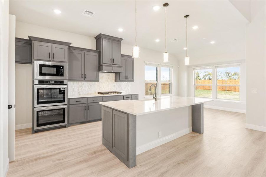 Furnished interior view inside a new home in The Oaks, Red Oak (Image 16).
