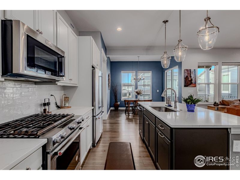 Furnished interior view inside a new home in , Erie (Image 9). Furnished interior view inside a new home in , Erie (Image 9).