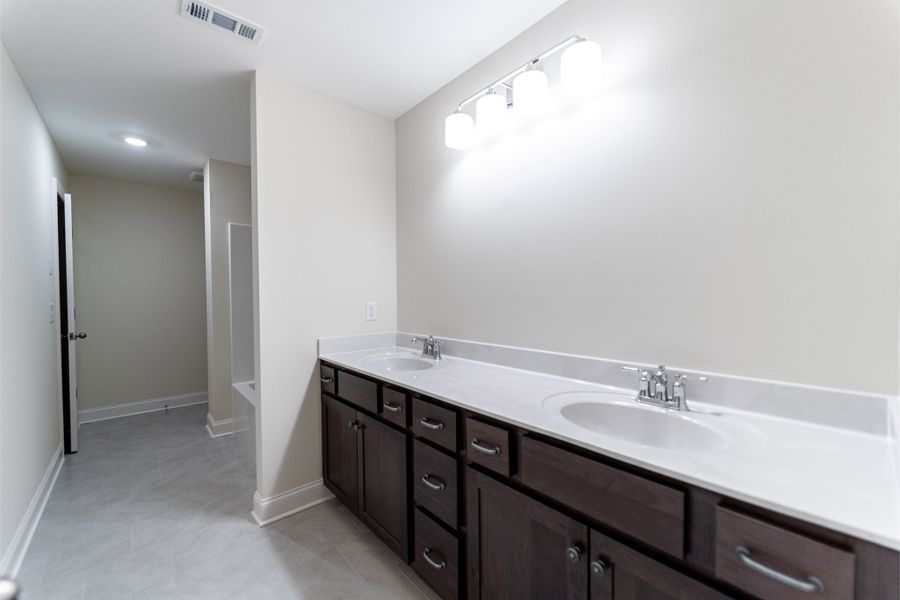 Furnished interior view inside a new home in The Retreat at Norman Farm, Hendersonville (Image 14). Furnished interior view inside a new home in The Retreat at Norman Farm, Hendersonville (Image 14).