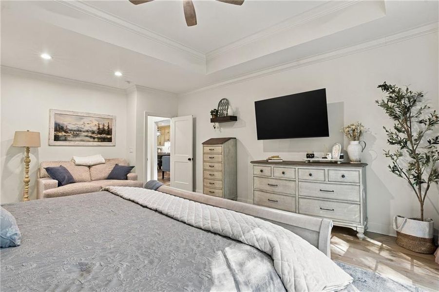 Furnished interior view inside a new home in , Auburn (Image 62).