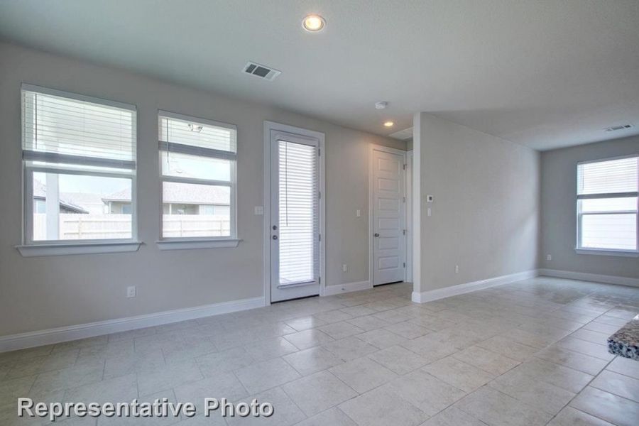 Representative unfurnished interior of a home built from the Hymeadow 1950 by Brohn Homes in Hymeadow, Maxwell (Image 21).