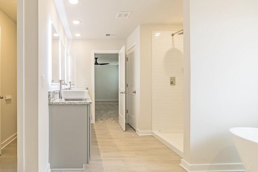 Furnished interior view inside a new home in Fern Dale, Fairburn (Image 3).