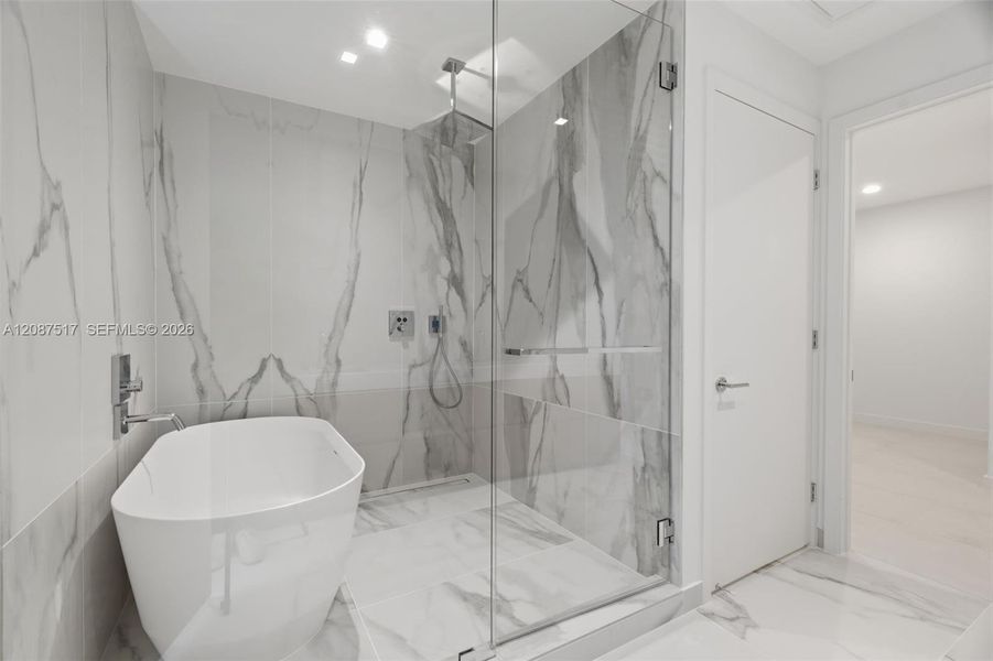 Furnished interior view inside a new home in , Miami (Image 12).