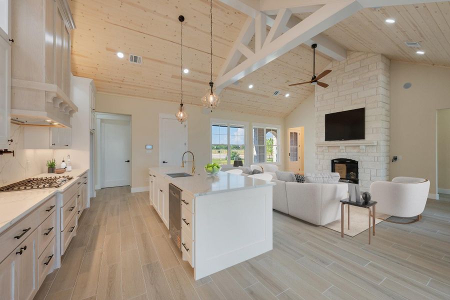 Furnished interior view inside a new home in , College Station (Image 5).