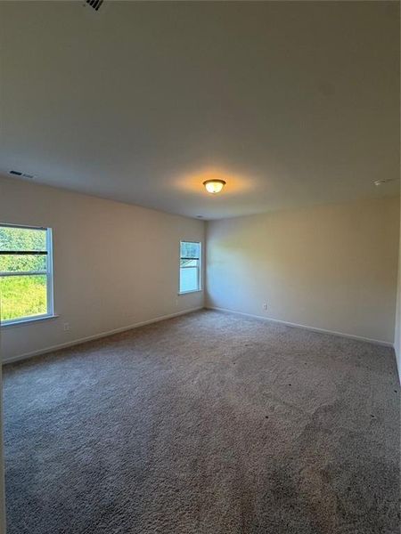 Spacious, unfurnished interior of a new home in Garrett Preserve, Hiram (Image 81). Spacious, unfurnished interior of a new home in Garrett Preserve, Hiram (Image 81).