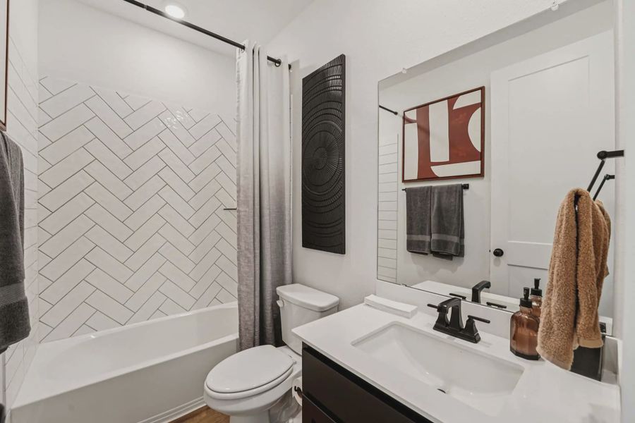 Representative furnished interior of a home built from the Brooks by Chesmar Homes in Jubilee 50's, Hockley (Image 13).