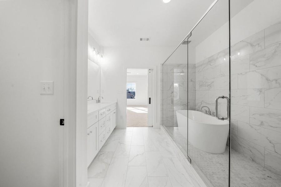 Furnished interior view inside a new home in , Canton (Image 25).