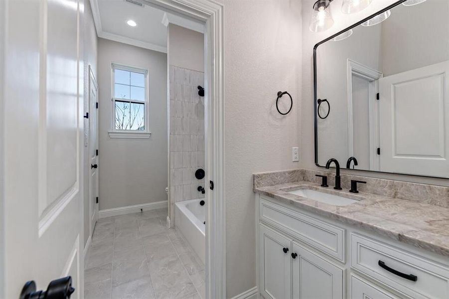 Furnished interior view inside a new home in , Waco (Image 13).