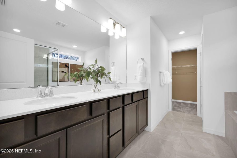 Furnished interior view inside a new home in Wingate Landing, Jacksonville (Image 20).