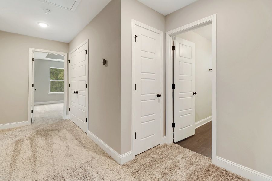 Edisto Second-Floor Laundry Room and Hallway Linen Closet