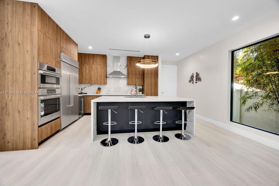 Furnished interior view inside a new home in , Miami (Image 8).