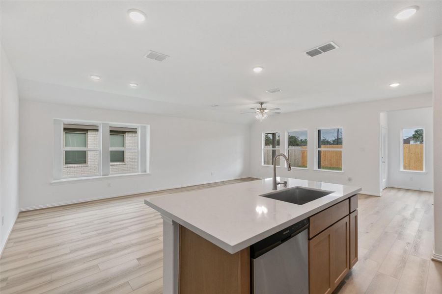 Furnished interior view inside a new home in Ellis Cove, Seabrook (Image 13).