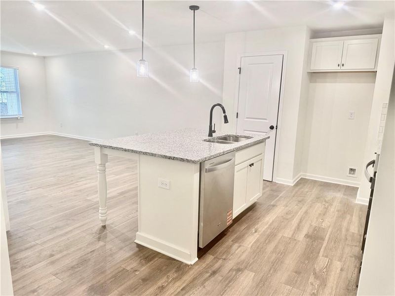 Furnished interior view inside a new home in Silver Leaf, Dawsonville (Image 5).