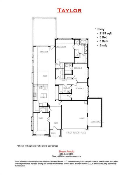 2D floor plan layout of this home in , Springtown, TX (Image 3). 2D floor plan layout of this home in , Springtown, TX (Image 3).
