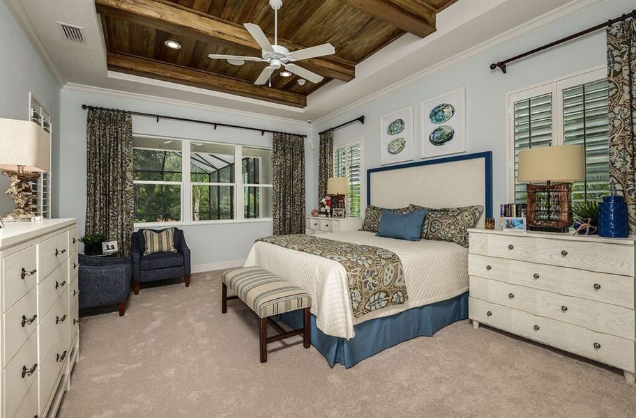 Furnished interior view inside a new home in Canoe Creek, Parrish (Image 5).