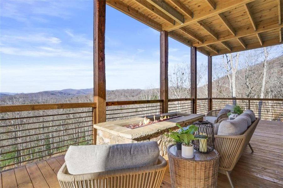 Exterior details and patio area of a home in , Mineral Bluff (Image 24). Exterior details and patio area of a home in , Mineral Bluff (Image 24).