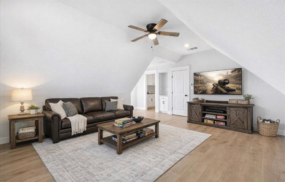 Furnished interior view inside a new home in , Caddo Mills (Image 8).