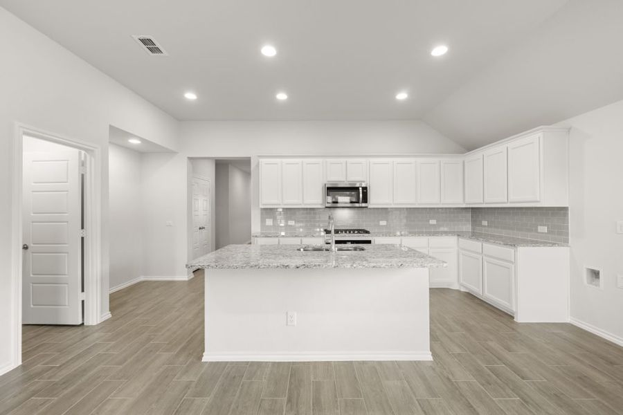 Representative exterior photo of a completed home built from the Jarvis by Impression Homes in Redden Farms, Midlothian, TX (Image 6).