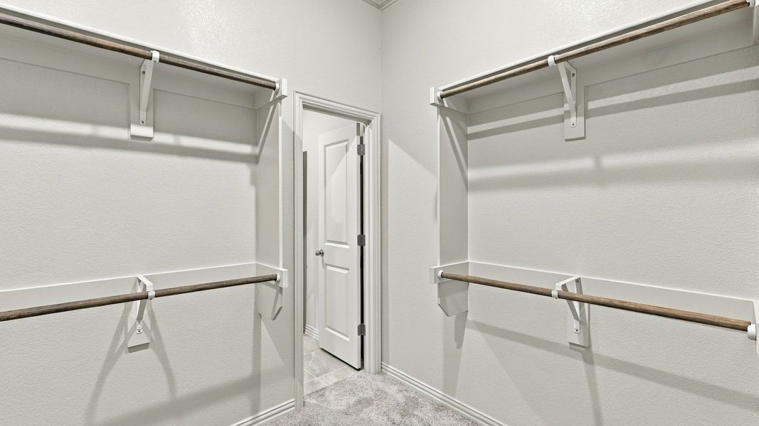 Furnished interior view inside a new home in The Oaks, Red Oak (Image 34).