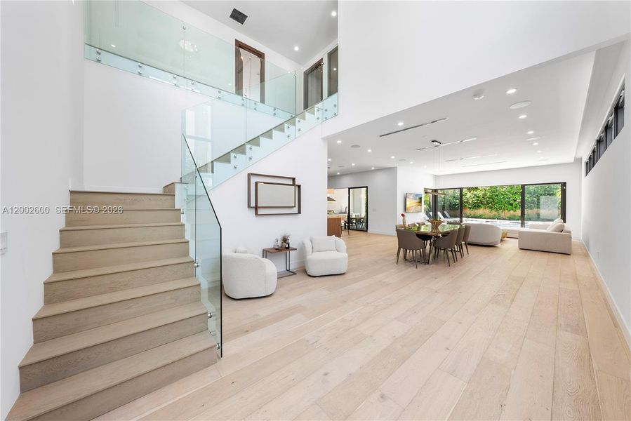 Furnished interior view inside a new home in , Miami (Image 5).