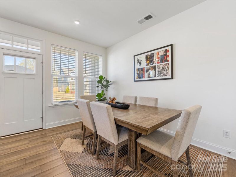 Furnished interior view inside a new home in Smith Farm, Belmont (Image 32).