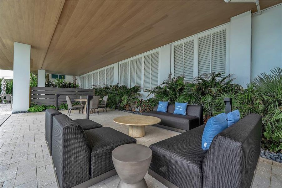 Exterior details and patio area of a home in , Sarasota (Image 26). Exterior details and patio area of a home in , Sarasota (Image 26).