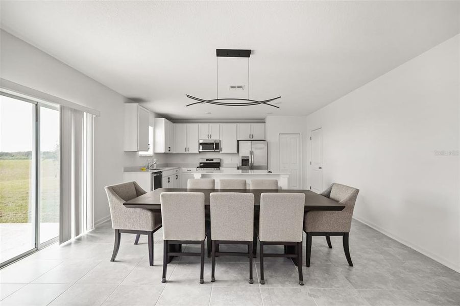Furnished interior view inside a new home in Knightsbridge, Kissimmee (Image 5). Furnished interior view inside a new home in Knightsbridge, Kissimmee (Image 5).