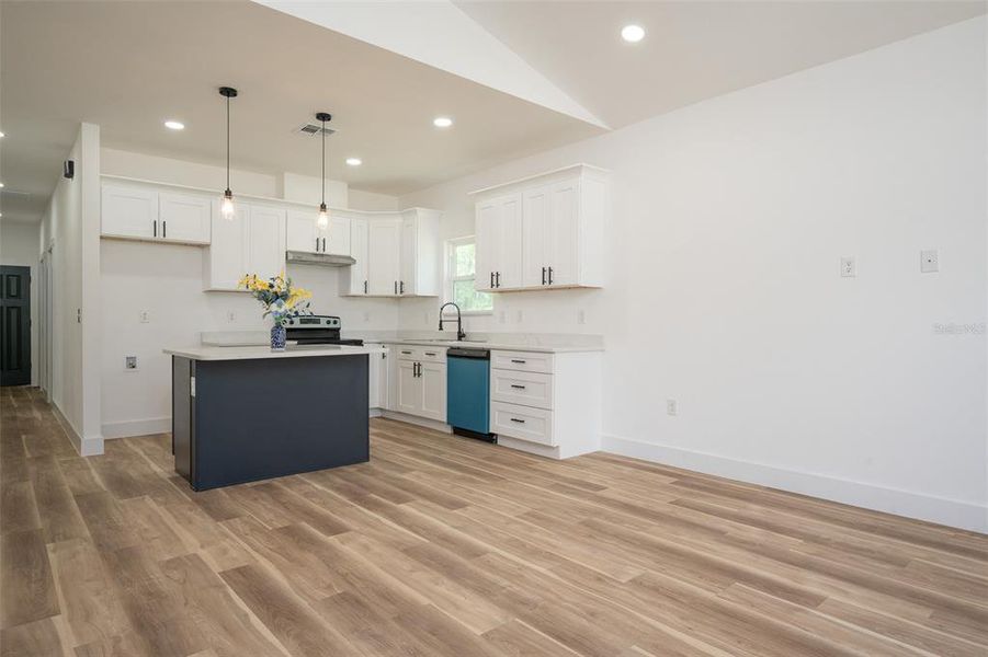 Furnished interior view inside a new home in , Williston (Image 5).