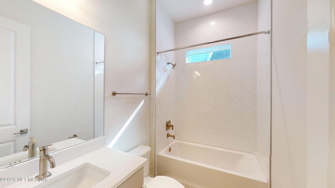 Furnished interior view inside a new home in Middlebourne, St. Johns (Image 9). Furnished interior view inside a new home in Middlebourne, St. Johns (Image 9).