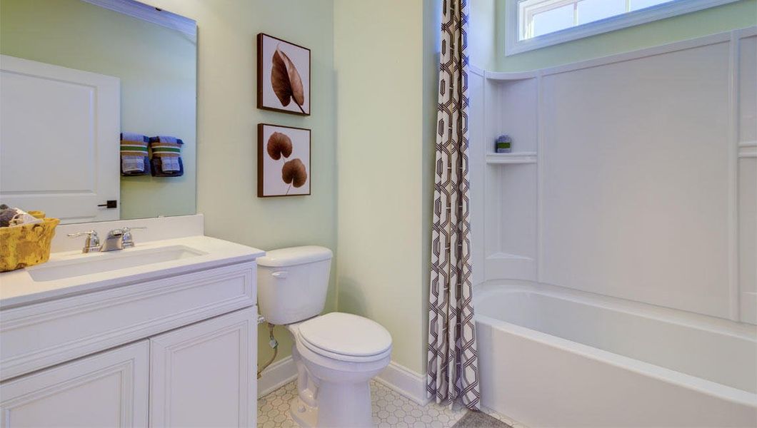 Furnished interior view inside a new home in Berkeley Bay, Ridgeville (Image 29).