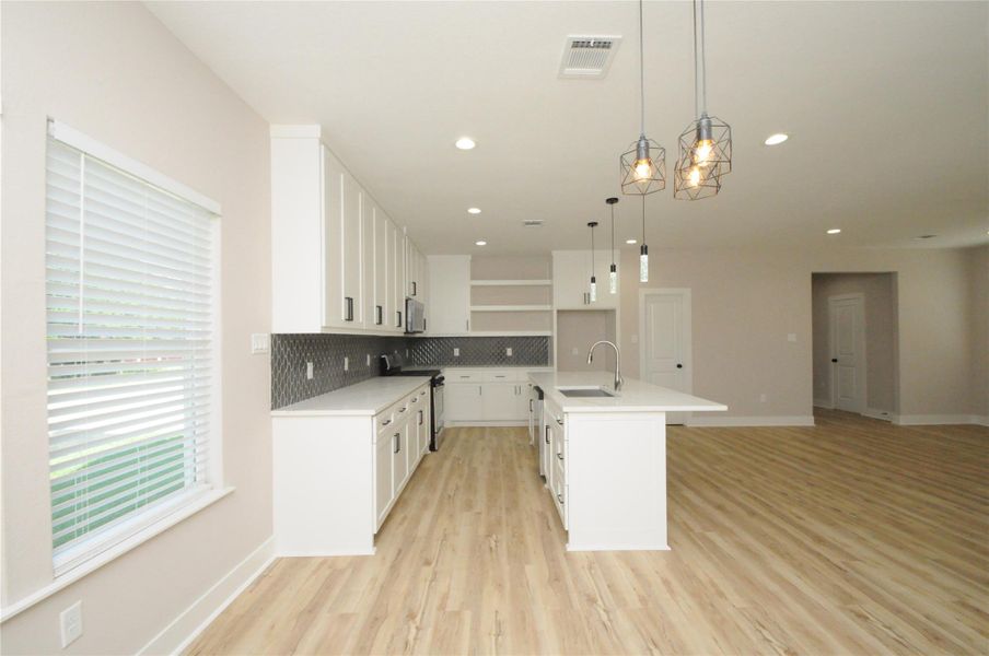 Furnished interior view inside a new home in , Houston (Image 7).