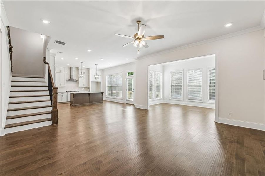 Spacious, unfurnished interior of a new home in Waterhaven, Cumming (Image 35).