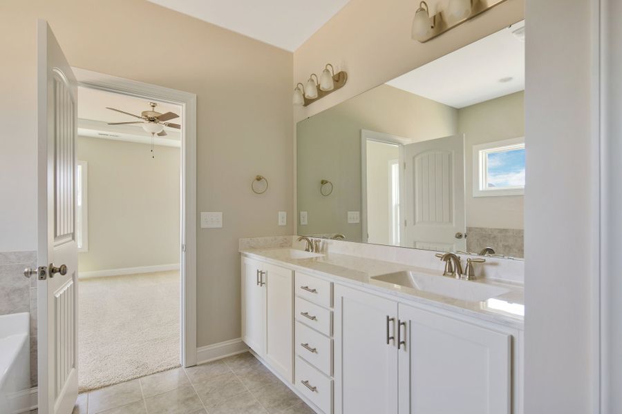 Representative furnished interior of a home built from the Clayton by Caviness & Cates Communities in Maggie Way, Wendell (Image 24).