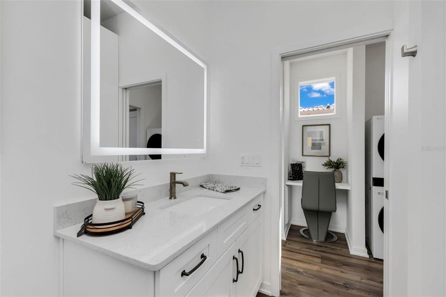 Furnished interior view inside a new home in , North Port (Image 8).