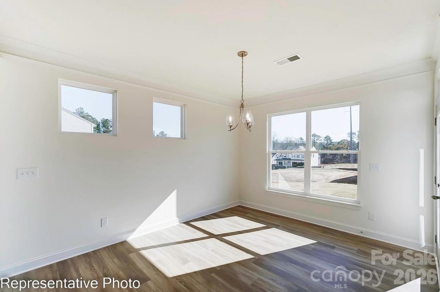 Spacious, unfurnished interior of a new home in Enclave at Riverdale, Huntersville (Image 18).
