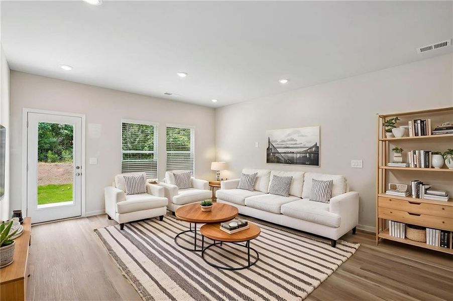 Furnished interior view inside a new home in Artisan Walk, Fairburn (Image 8).