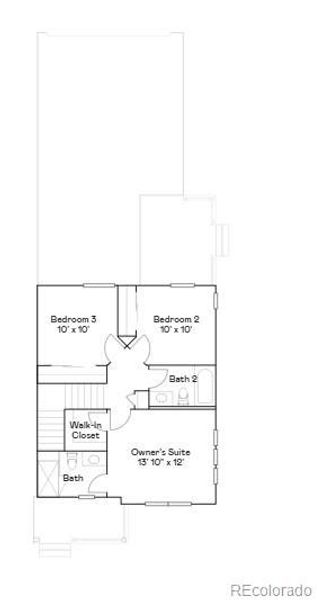 2D floor plan layout of this home in , Thornton, CO (Image 2). 2D floor plan layout of this home in , Thornton, CO (Image 2).